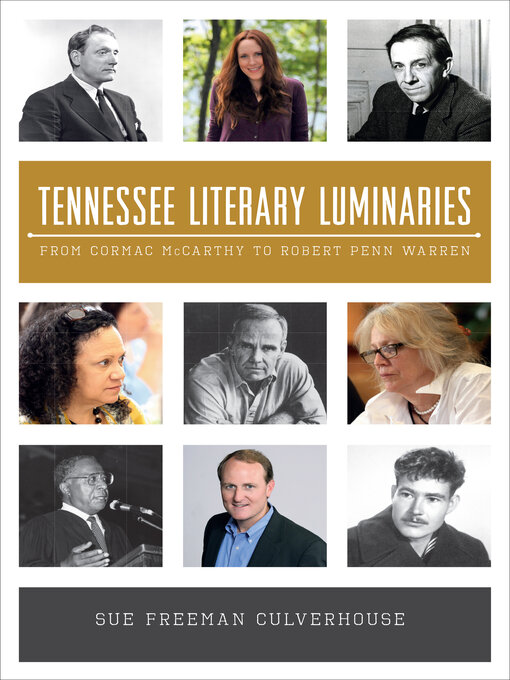 Title details for Tennessee Literary Luminaries by Sue Freeman Culverhouse - Available
